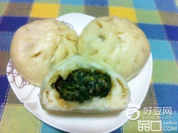 韭菜荠菜猪肉包子