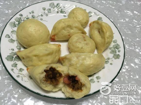 萝卜干包子
