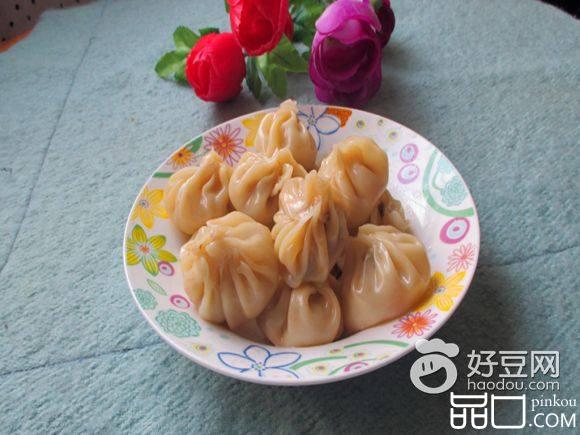 杏鲍菇瘦肉小包子