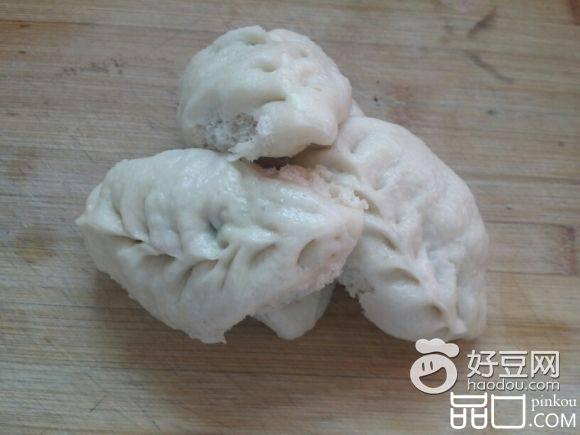 柳叶三鲜素包子