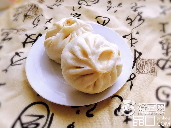 韭菜绿豆丸子大包子
