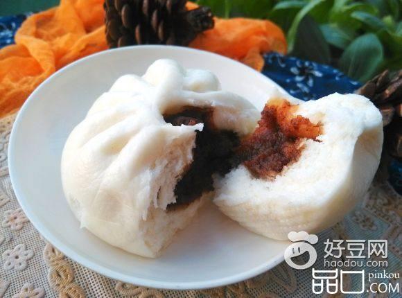 枣泥馅包子