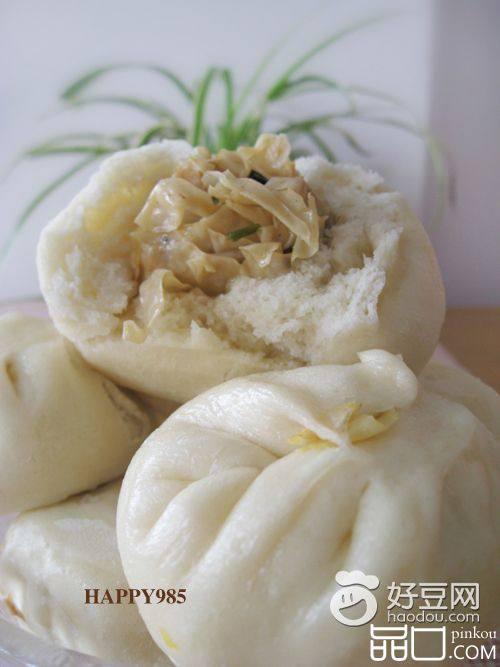 豆皮包子