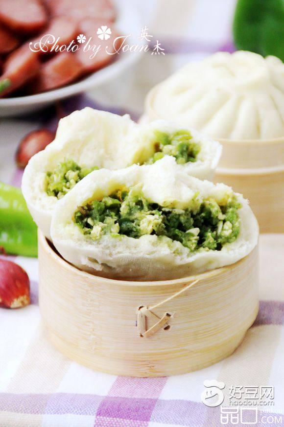 辣椒黄瓜鸡蛋包