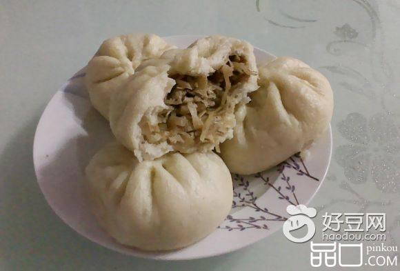 萝卜白菜素包子