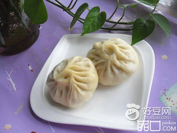 南瓜猪肉馅包子