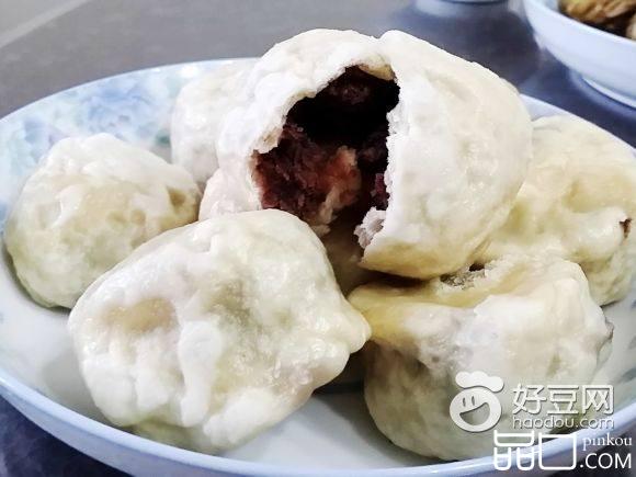 蒸豆包