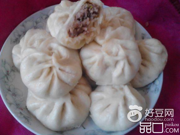 牛肉白萝卜馅包子
