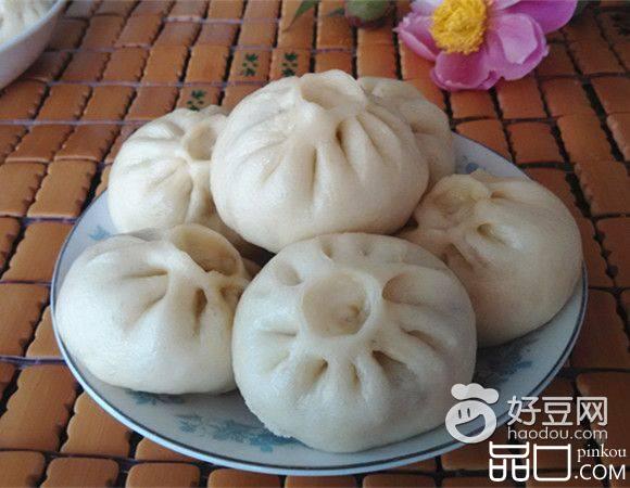 豇豆猪肉馅包子