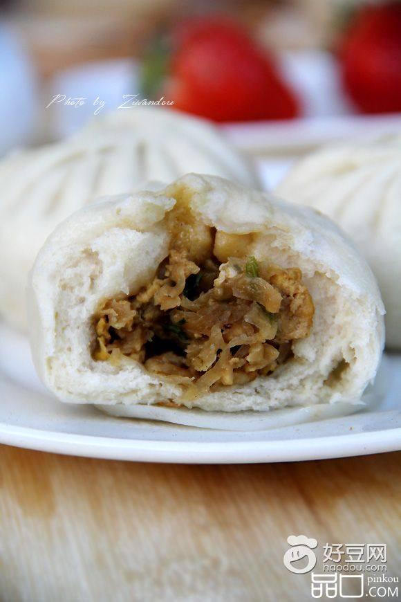 萝卜鸡蛋素包