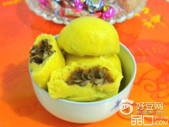 糯米粉粘豆包