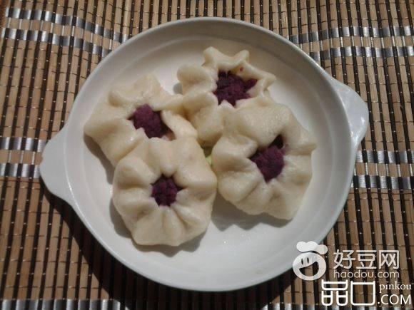 紫薯开花包