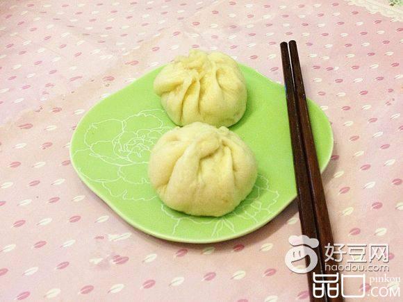 白菜藕丁猪肉包