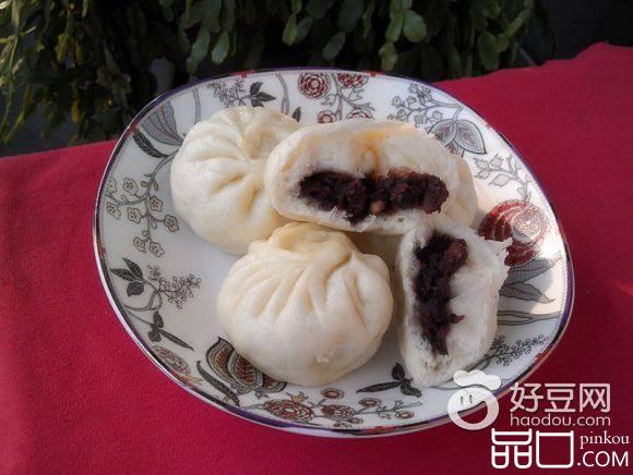 奶香红豆包