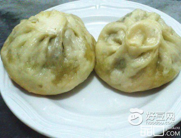 胶东芹菜牛肉大包