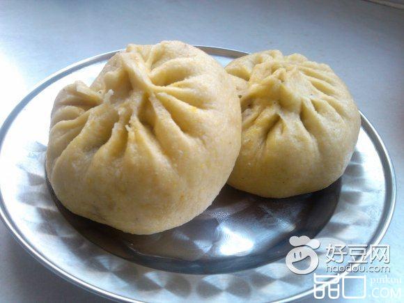 杂面素包子