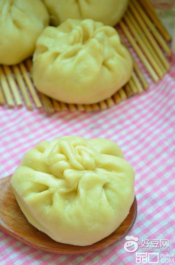 韭菜粉丝玉米面包子
