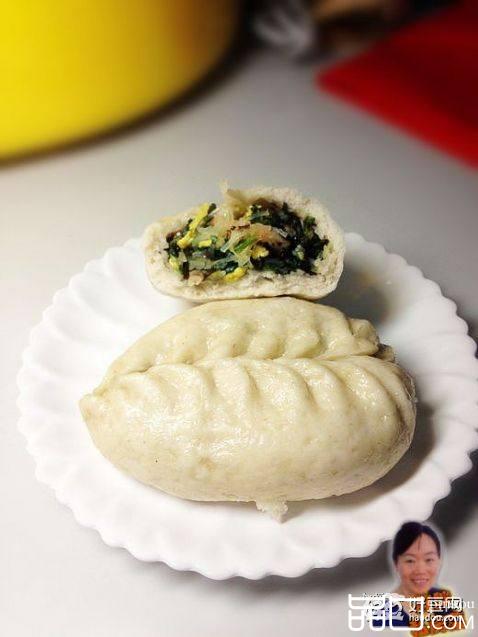 菠菜虾仁大包子