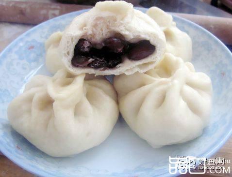 蜜汁芸豆包子