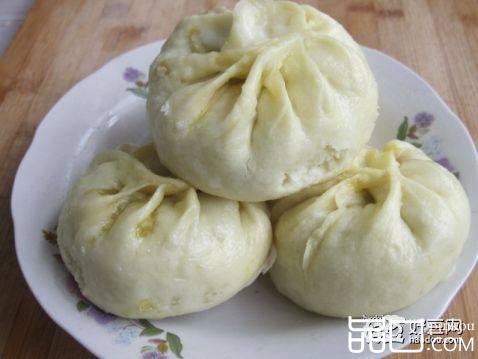 西葫芦鸡蛋馅儿的大包