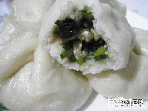 素馅蒸包