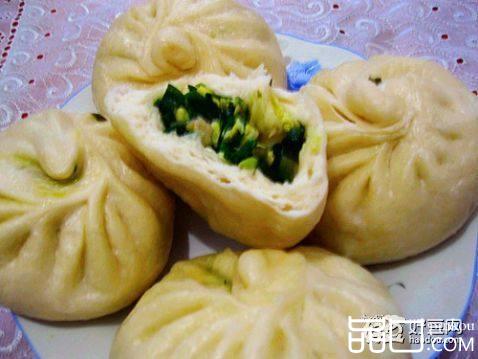 韭菜三鲜包