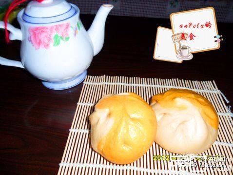 双色豆沙包