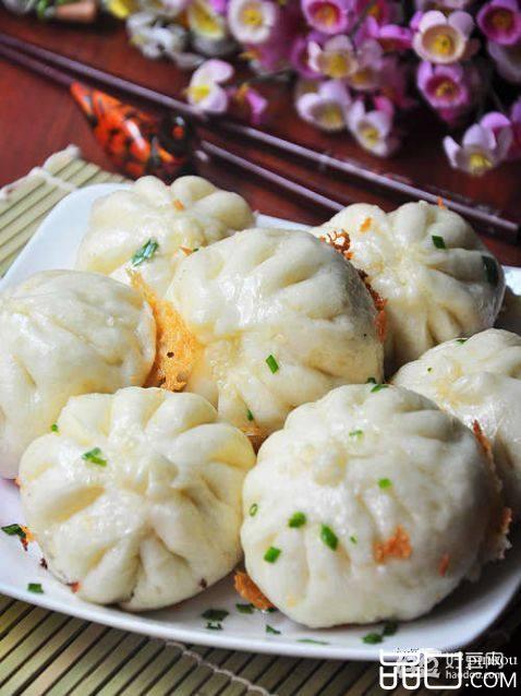 茄子鲜肉水煎包