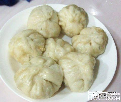 香菇鸡肉蒸包
