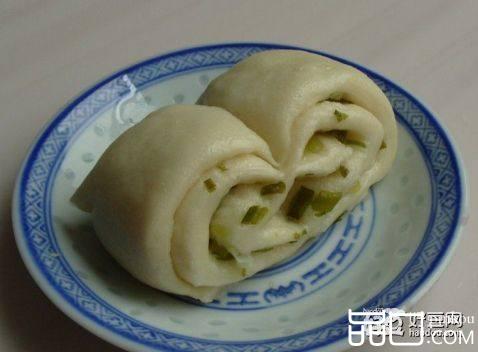 心形葱花卷