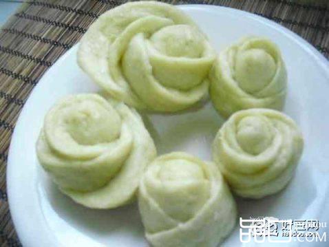 青豆玫瑰卷