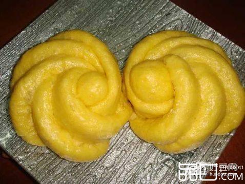 南瓜大花卷