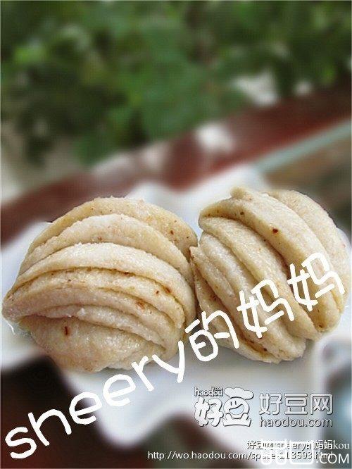 豆渣麻辣花卷