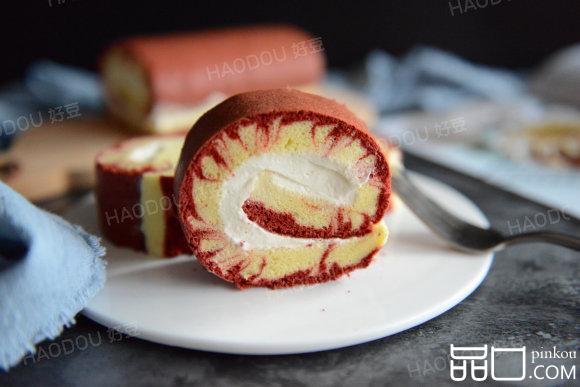 红丝绒旋风蛋糕卷