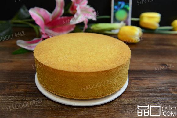 8寸原味戚风蛋糕