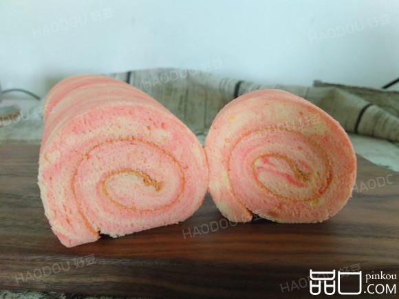 梦幻彩云蛋糕卷
