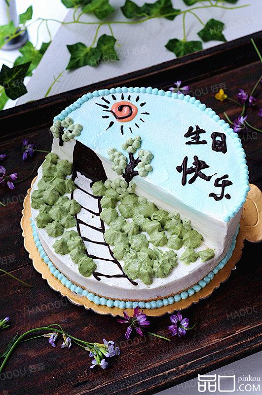 简单打造立体蛋糕——