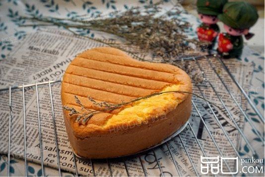 心形戚风蛋糕