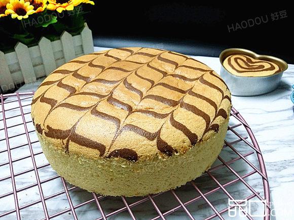 可可千叶纹蛋糕