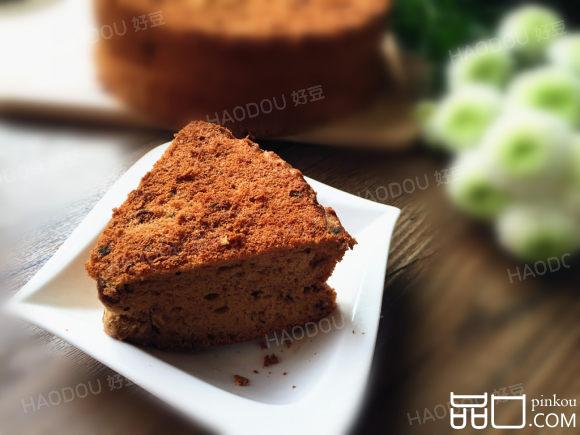 枣泥核桃戚风蛋糕