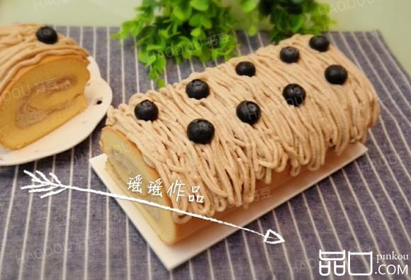 栗子奶油蛋糕卷