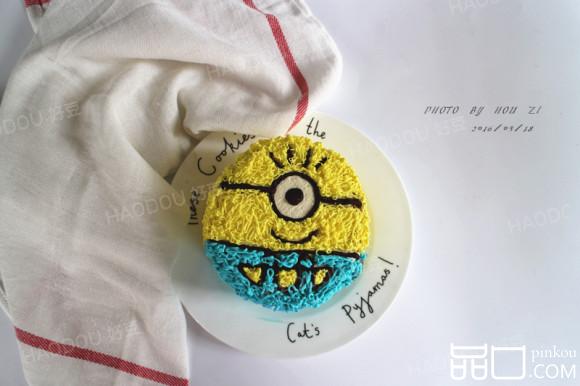 小黄人生日蛋糕