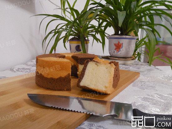 双色戚风蛋糕