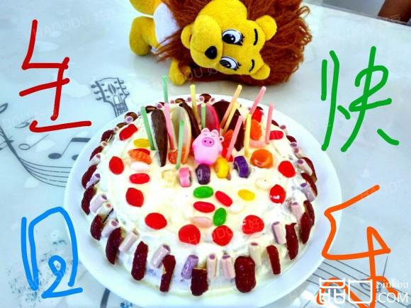 简约生日蛋糕