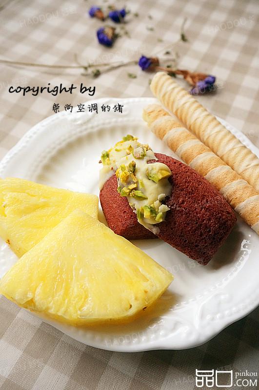 开心果红丝绒玛德琳