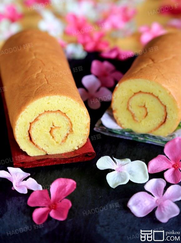 烫面戚风蛋糕卷