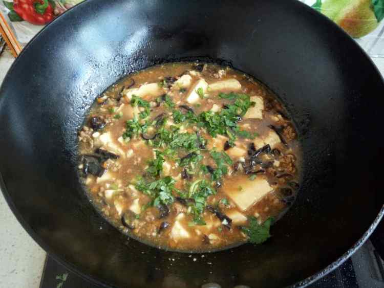 肉末豆腐羹步骤8