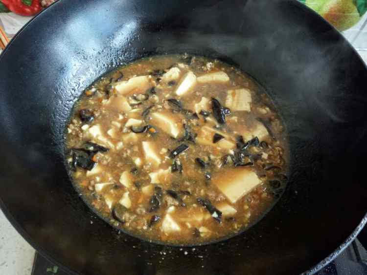 肉末豆腐羹步骤7