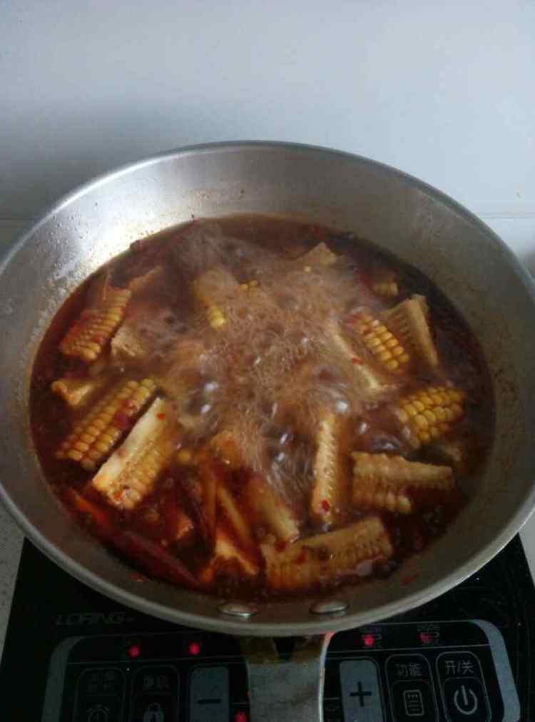 麻辣水煮玉米步骤7