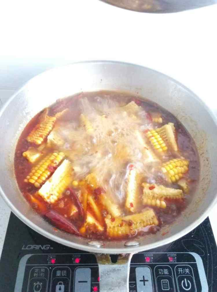 麻辣水煮玉米步骤8
